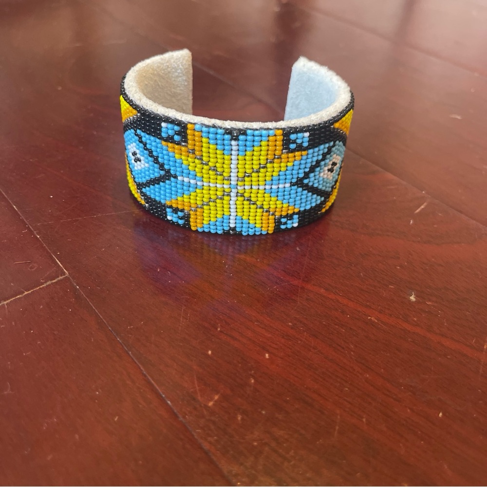 Native America Indian Navajo Adult Bracelets Cuffs Beaded Southwestern Jewelry